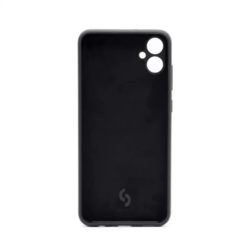 Connect Samsung Galaxy A05 4G Funda de silicona Soft Touch de calidad premium negra