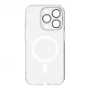 Connect Apple iPhone 15 Pro Funda transparente con protección magnética y para cámara