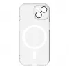 Connect Apple iPhone 14 Funda transparente con protección magnética y para cámara