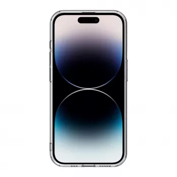 Connect Apple iPhone 14 Pro Funda transparente con protección magnética y para cámara