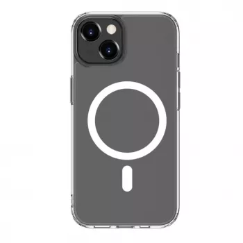 Connect Apple iPhone 15 Funda transparente con MagSafe