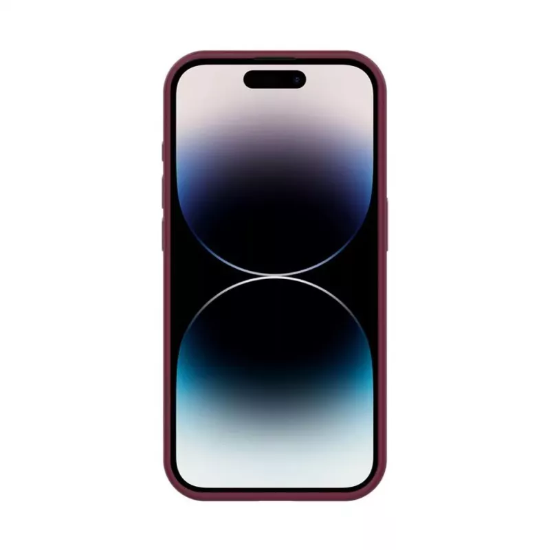 Connect Apple iPhone 15 Pro Max Funda híbrida con imán PC+TPU ciruela