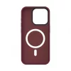 Connect Apple iPhone 15 Pro Max Funda híbrida con imán PC+TPU ciruela