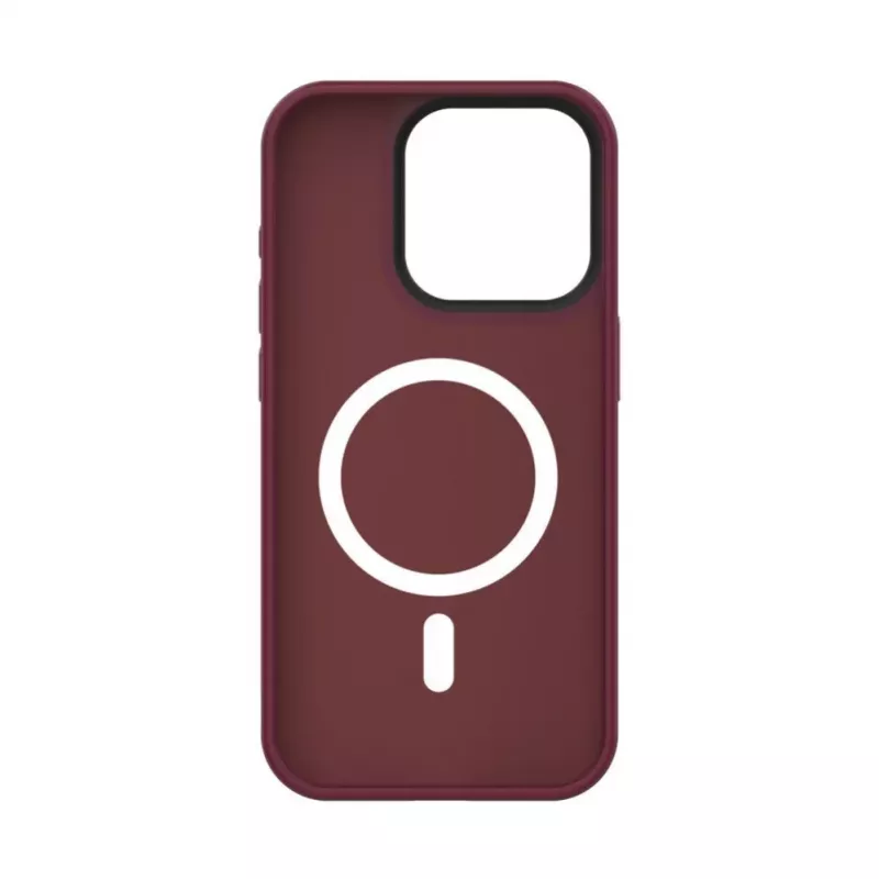 Connect Apple iPhone 15 Pro Max Funda híbrida con imán PC+TPU ciruela