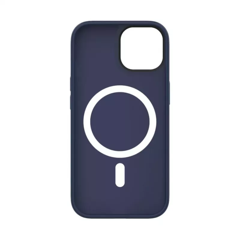 Connect Apple iPhone 14 Funda híbrida con imán PC+TPU azul