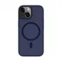 Connect Apple iPhone 14 Funda híbrida con imán PC+TPU azul