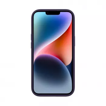 Connect Apple iPhone 14 Funda híbrida con imán PC+TPU morado intenso