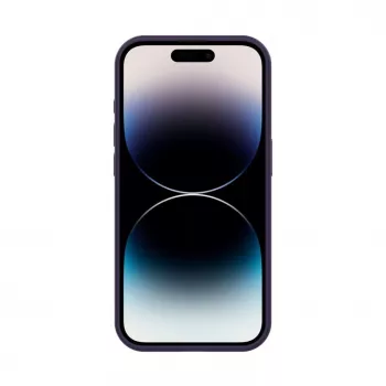 Connect Apple iPhone 14 Pro Max Funda híbrida con imán, PC+TPU, morado intenso