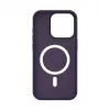 Connect Apple iPhone 14 Pro Max Funda híbrida con imán, PC+TPU, morado intenso