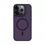 Connect Apple iPhone 14 Pro Max Funda híbrida con imán, PC+TPU, morado intenso