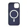 Connect Apple iPhone 15 Funda híbrida con imán, PC+TPU, azul