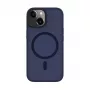 Connect Apple iPhone 15 Funda híbrida con imán, PC+TPU, azul