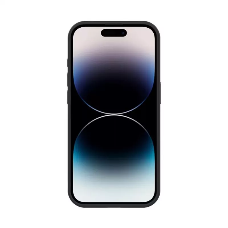 Connect Apple iPhone 15 Pro Funda híbrida con imán, PC+TPU, negro