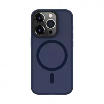 Connect Apple iPhone 15 Pro Funda híbrida con imán, PC+TPU, azul
