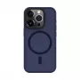 Connect Apple iPhone 15 Pro Funda híbrida con imán, PC+TPU, azul