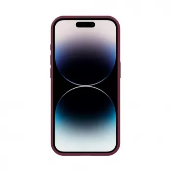 Connect Apple iPhone 15 Pro Funda híbrida con imán PC+TPU ciruela