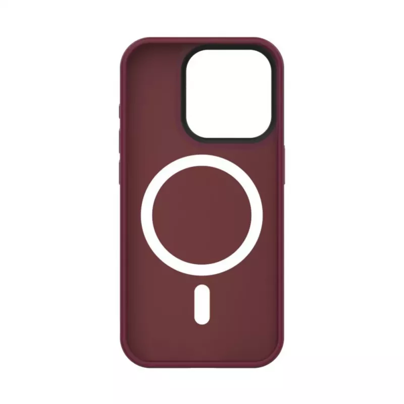 Connect Apple iPhone 15 Pro Funda híbrida con imán PC+TPU ciruela