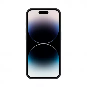 Connect Apple iPhone 15 Pro Max Funda híbrida con imán, PC+TPU, negro