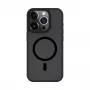 Connect Apple iPhone 15 Pro Max Funda híbrida con imán, PC+TPU, negro