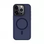 Connect Apple iPhone 15 Pro Max Funda híbrida con imán, PC+TPU, azul