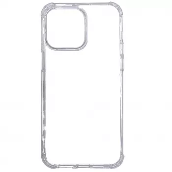 Connect Apple iPhone 14 Funda de silicona militar a prueba de golpes transparente