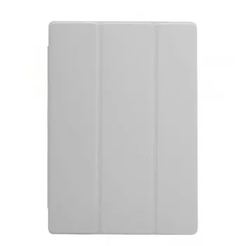 Connect Samsung Galaxy Tab A9 Funda tipo folio con forro interior de microfibra plata