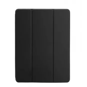 Connect iPad Air 10.9 Funda para tablet con interior de imitación a microfibra negro