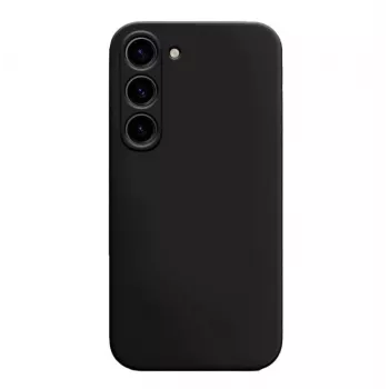 Evelatus Samsung Galaxy A35 Funda de silicona Premium Soft Touch negro