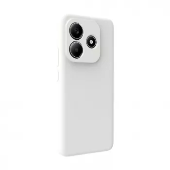 Evelatus Xiaomi Poco X6 Funda de silicona Premium Soft Touch blanca