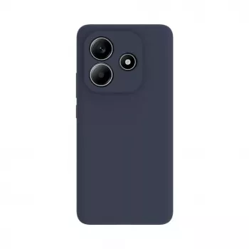 Evelatus Xiaomi Poco X6 Funda de silicona Premium Soft Touch azul