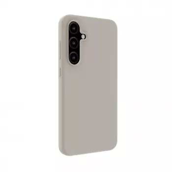 Evelatus Samsung Galaxy S24 Ultra Funda de silicona Premium Soft Touch plateada