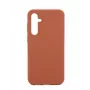 Evelatus Samsung Galaxy S24 Ultra Funda de silicona Premium Soft Touch marrón