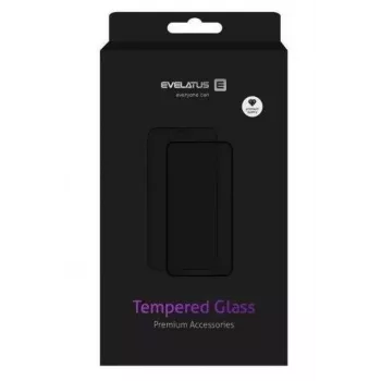 Evelatus Xiaomi Redmi Note 13 Pro 5G Protector de pantalla de cristal templado plano transparente de 0,33 mm con Japan Glue antiestático