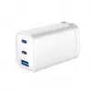 Evelatus Cargador rápido de 65W máx. CN USB-C1/USB-C1/USB-A blanco