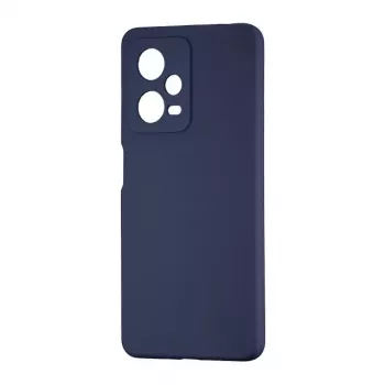 Evelatus Xiaomi Redmi Note 13 4G Funda de silicona Premium Soft Touch azul medianoche