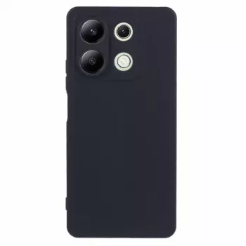 Connect Xiaomi Redmi Note 13 5G Funda de silicona Soft Touch de calidad premium negra