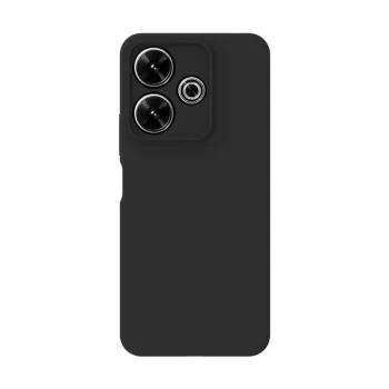 Connect Xiaomi Redmi Note 13 Pro Plus Funda de silicona Soft Touch de calidad premium negra