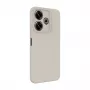 Connect Xiaomi Redmi Note 13 Pro Plus Funda de silicona Soft Touch de calidad premium plateada