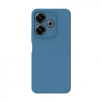 Connect Xiaomi Redmi Note 13 Pro Plus Funda de silicona Soft Touch de calidad premium azul medianoche