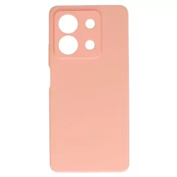 Connect Xiaomi Poco M6 Pro Funda de silicona Soft Touch de calidad premium rosa arena