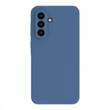 Connect Samsung Galaxy A35 5G Funda de silicona Soft Touch de calidad premium azul medianoche