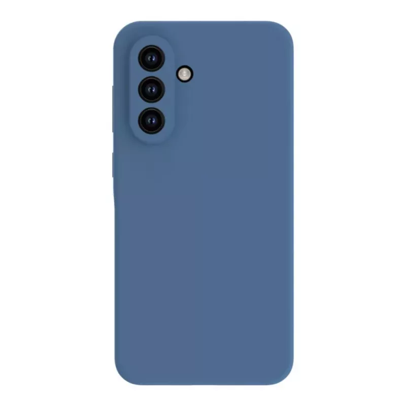 Connect Samsung Galaxy A35 5G Funda de silicona Soft Touch de calidad premium azul medianoche