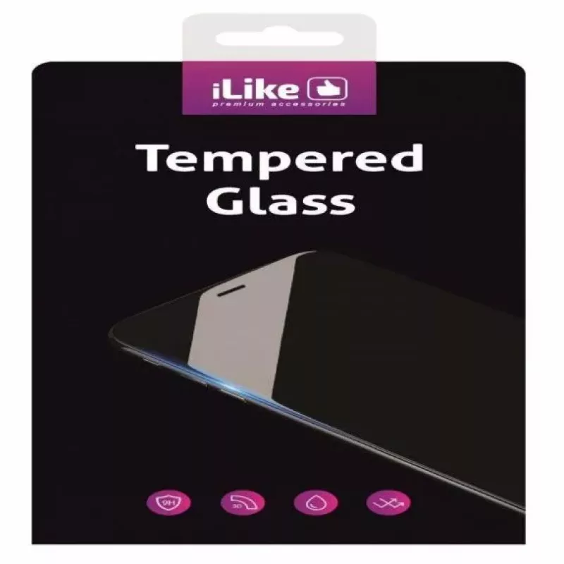 iLike Xiaomi Redmi Note 13 Pro 4G / Poco M6 Pro 2.5D Full Cover Glass Anti-Static Super Strong Negro