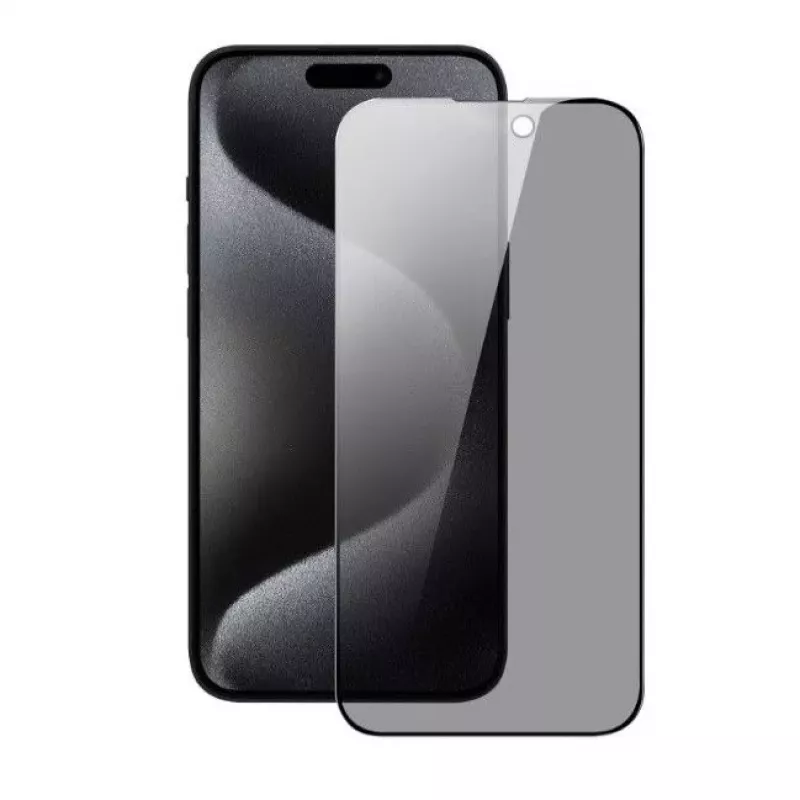 iLike Xiaomi Redmi Note 13 Pro 4G / Poco M6 Pro Privacy 2.5D Silk Full Cover Japan Glue Anti-Static Super Strong Negro