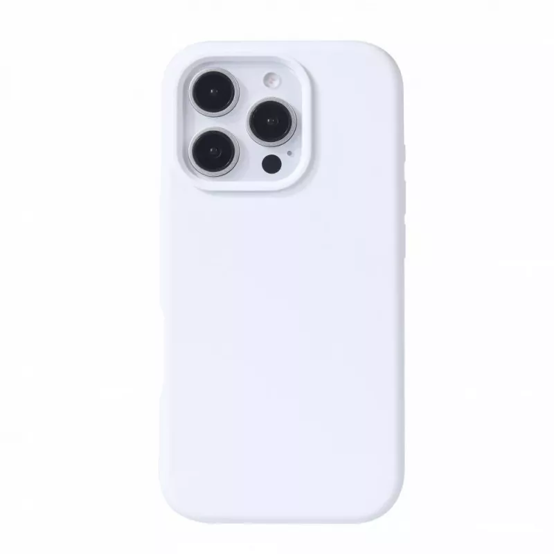 Evelatus Funda de Silicona Soft Touch MagSafe Premium para Apple iPhone 16 Pro Blanca