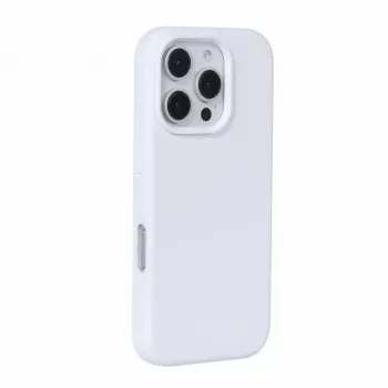 Evelatus Funda de Silicona Soft Touch MagSafe Premium para Apple iPhone 16 Pro Max Blanca