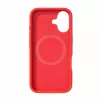 Evelatus Funda de Silicona Soft Touch MagSafe Premium para Apple iPhone 16 Roja