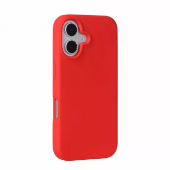 Evelatus Funda de Silicona Soft Touch MagSafe Premium para Apple iPhone 16 Roja