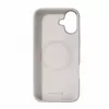 Evelatus Funda de Silicona Soft Touch MagSafe Premium para Apple iPhone 16 Plus Plata