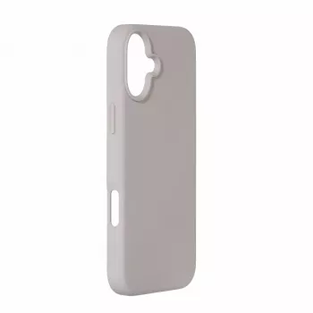 Evelatus Funda de Silicona Soft Touch MagSafe Premium para Apple iPhone 16 Plus Plata